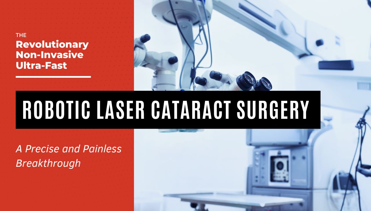 Revolutionary Non-Invasive, Ultra-Fast Robotic Laser Cataract Surgery A Precise and Painless Breakthrough